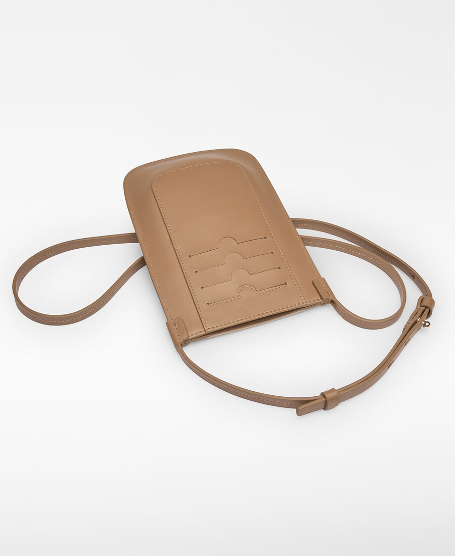 porta cellulare in pelle scamosciata dorna da donna