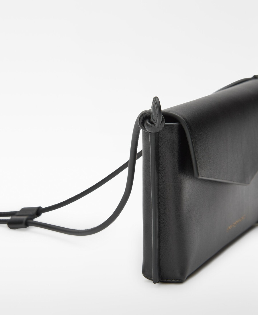 porta cellulare orizzontale in pelle da donna