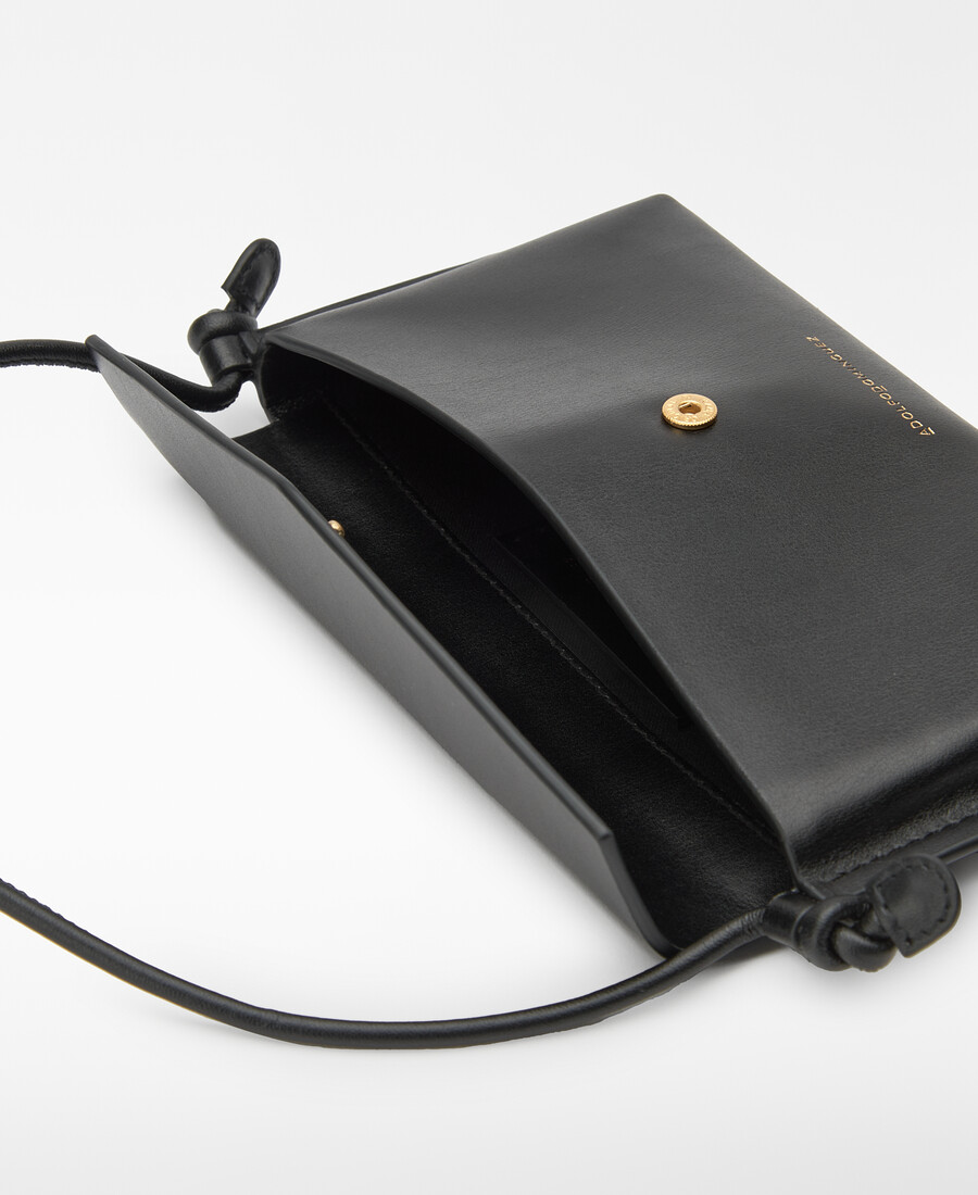 porta cellulare orizzontale in pelle da donna