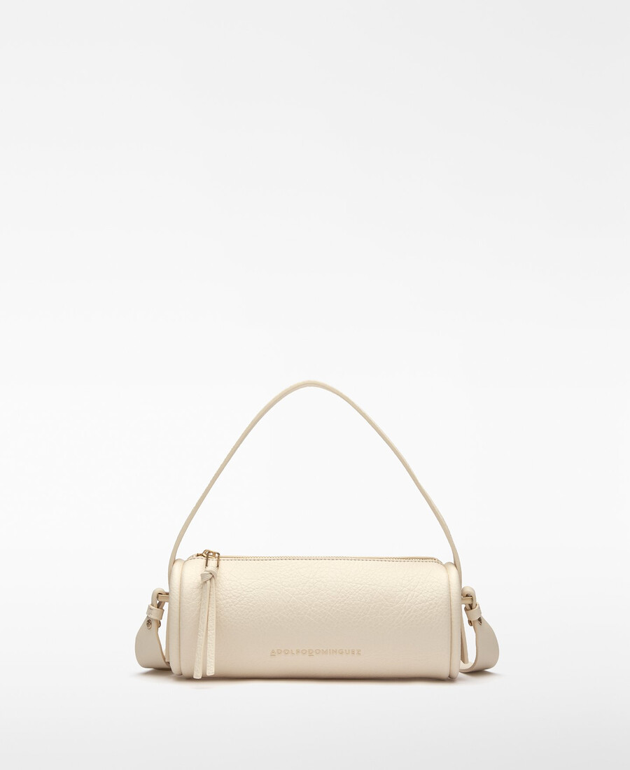 borsa cilindrica da donna non in pelle