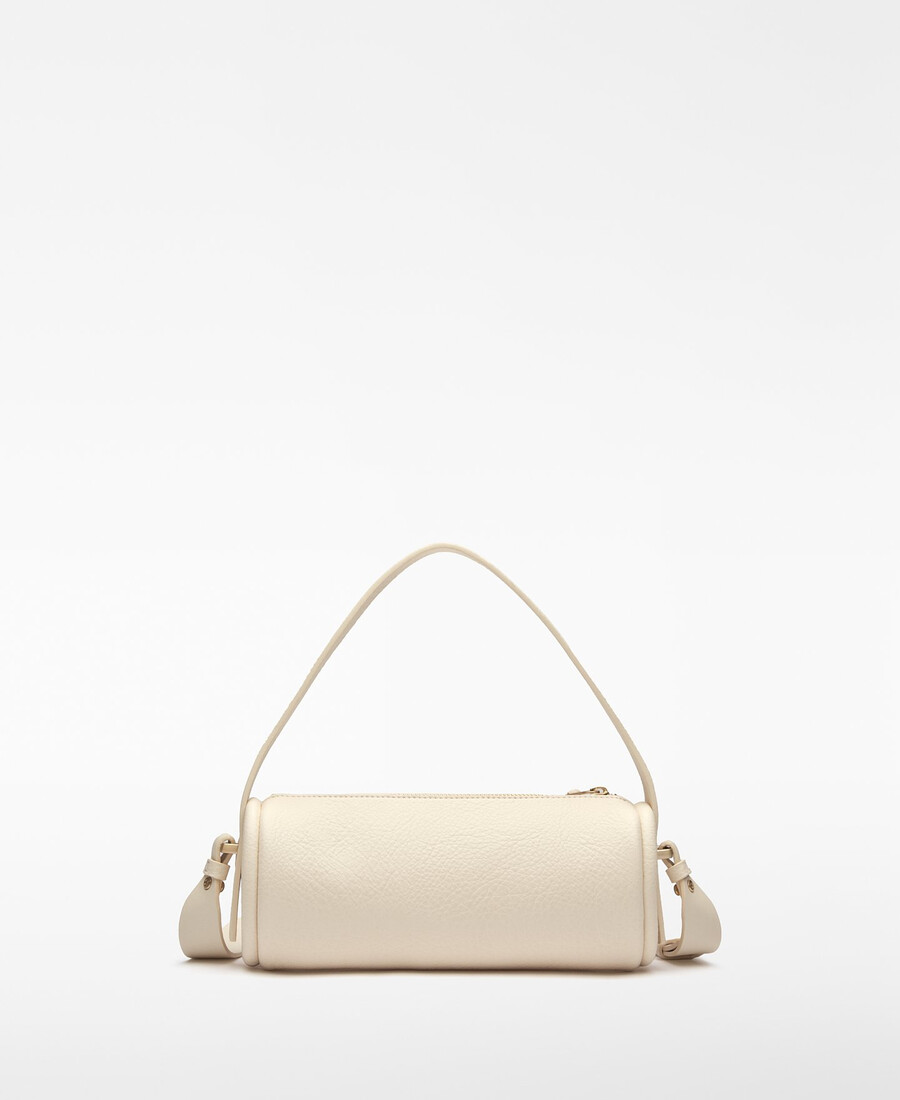 borsa cilindrica da donna non in pelle