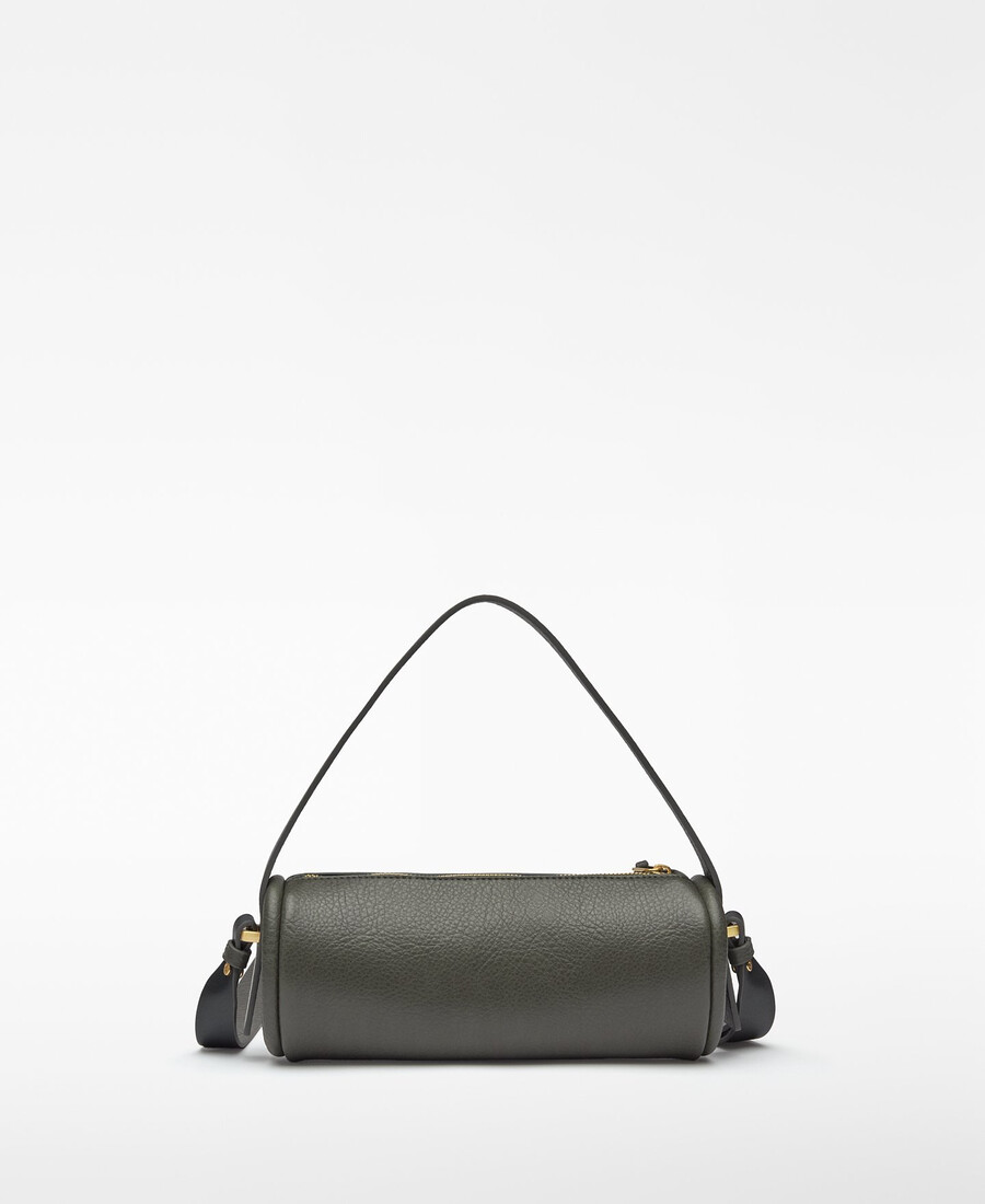 borsa cilindrica da donna non in pelle
