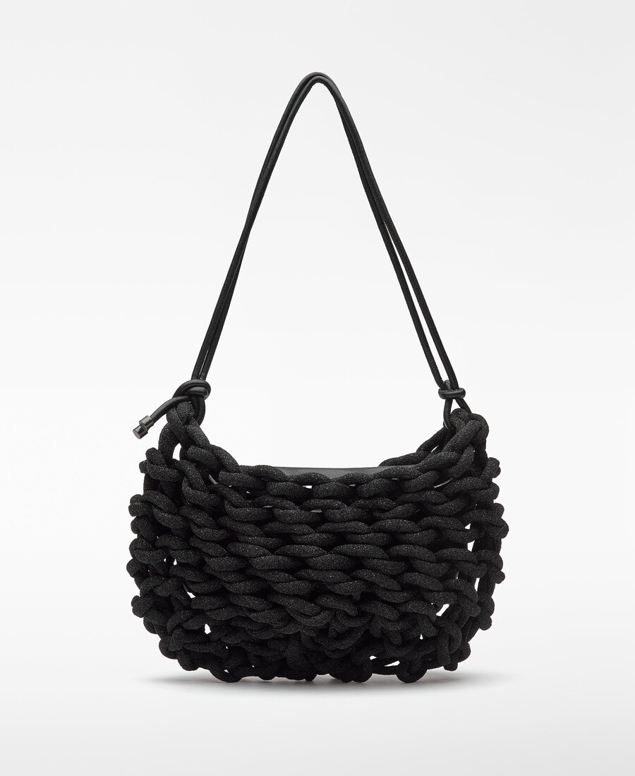 borsa da cocktail da donna con design tubolare