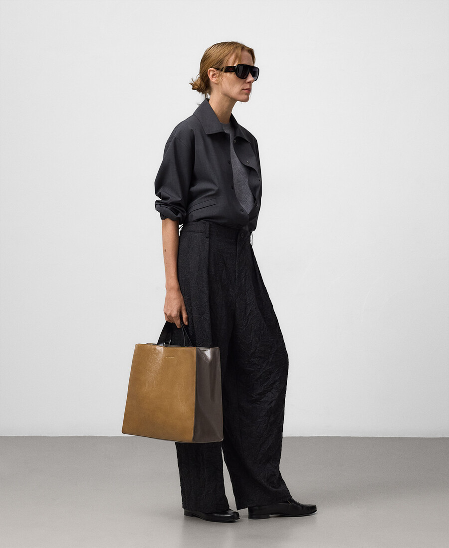 borsa shopper grande da donna non in pelle