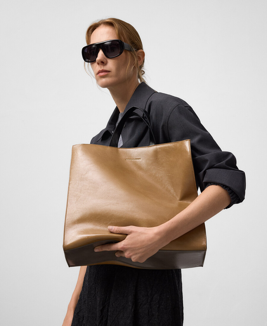 borsa shopper grande da donna non in pelle