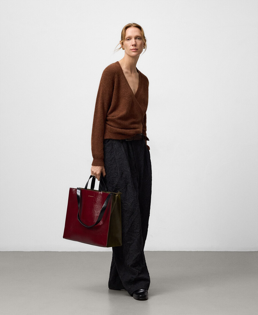 borsa shopper grande da donna non in pelle
