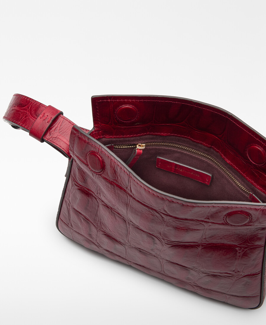 mini borsa da donna in mica stampa cocco