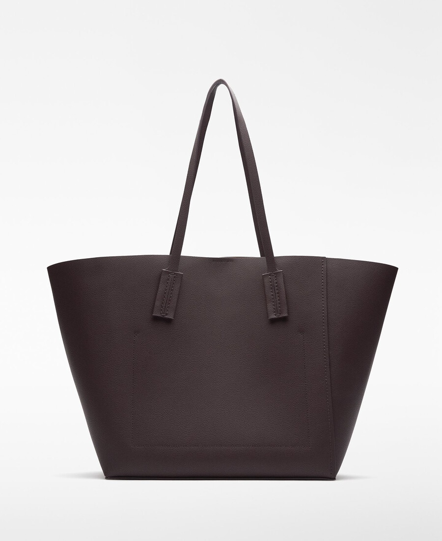 borsa shopper orizzontale mica da donna