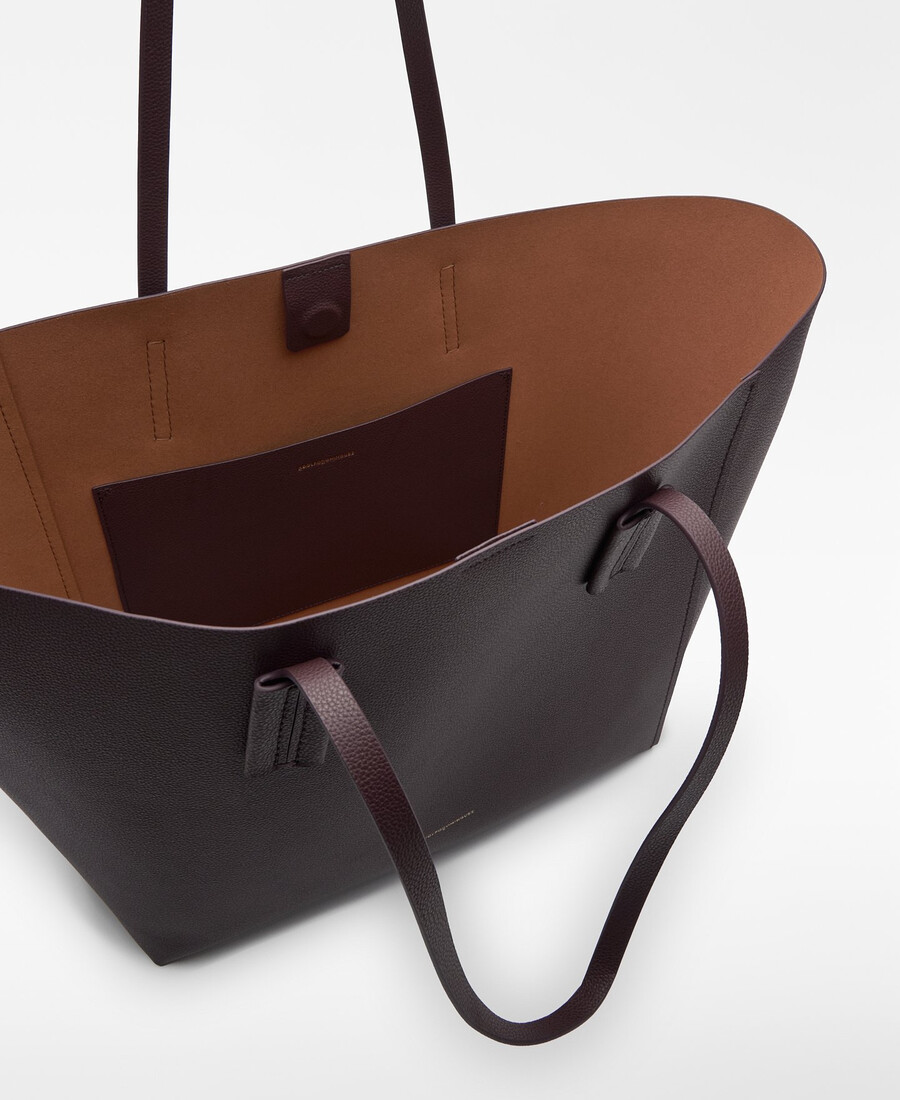 borsa shopper orizzontale mica da donna