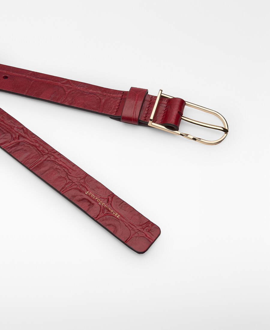 cintura da donna con fibbia in pelle