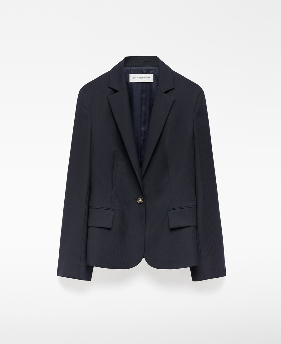 blazer corto sartoriale donna
