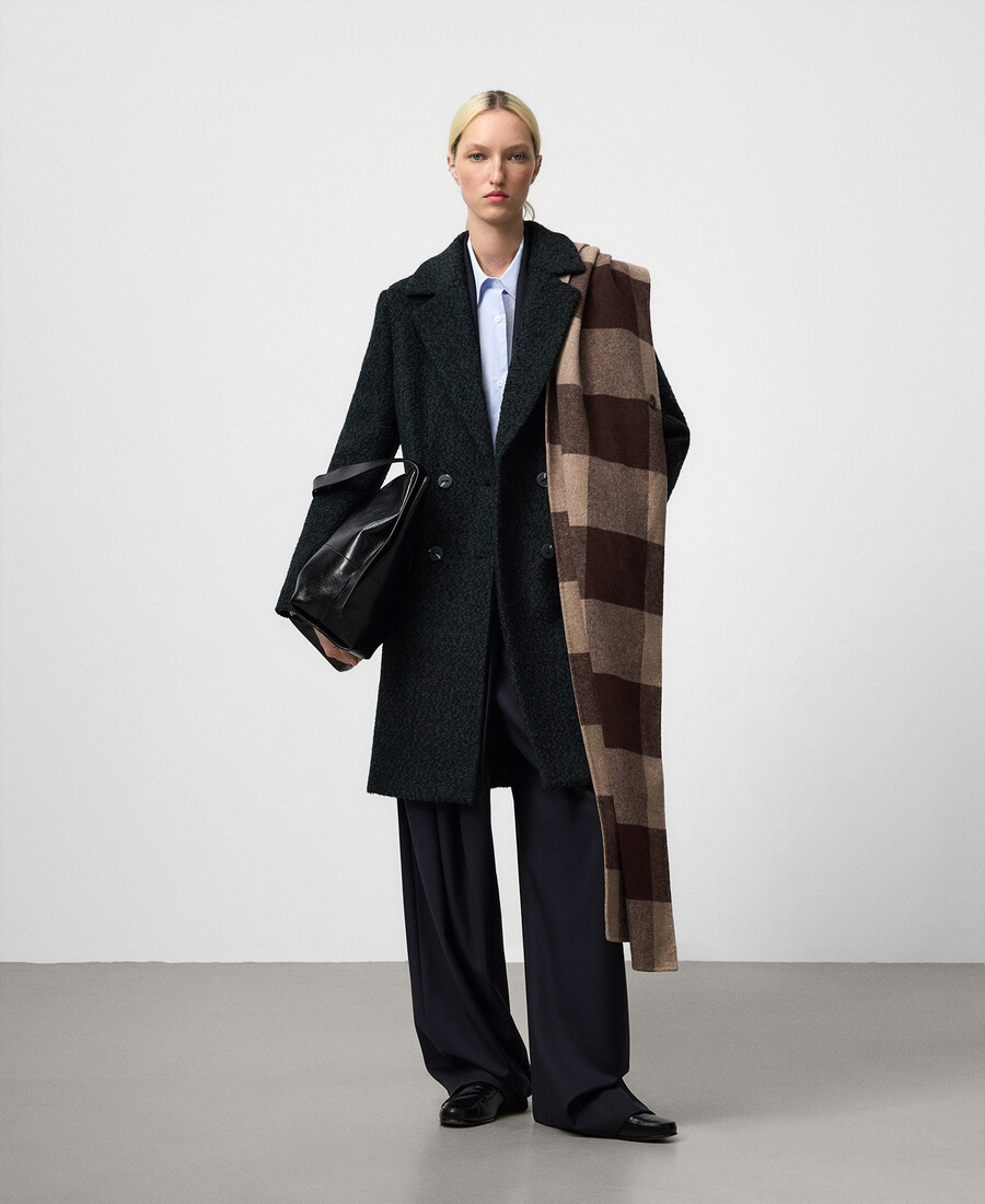 cappotto doppiopetto sartoriale donna