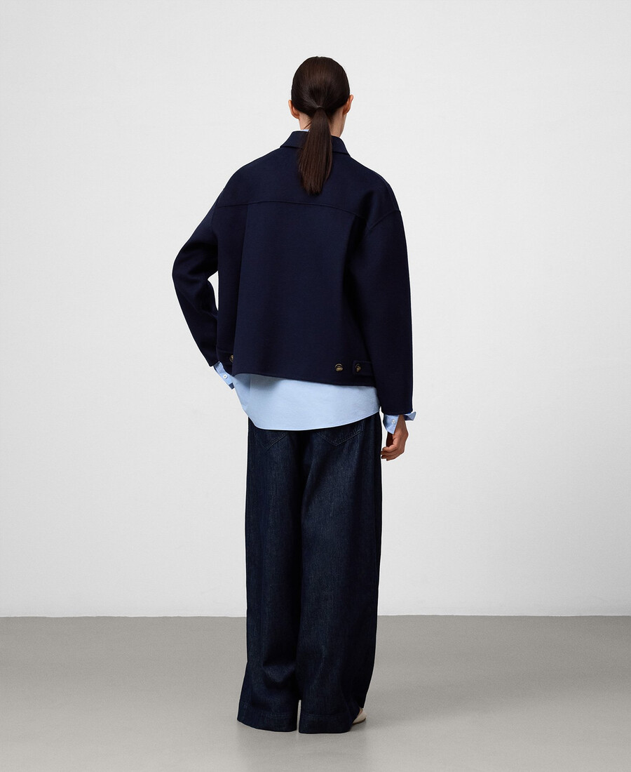 cappotto corto doppiopetto donna