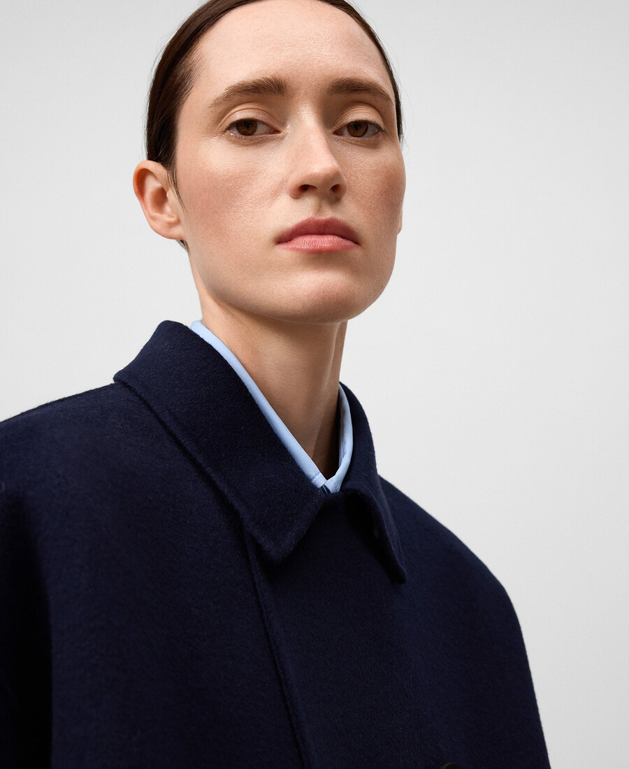 cappotto corto doppiopetto donna