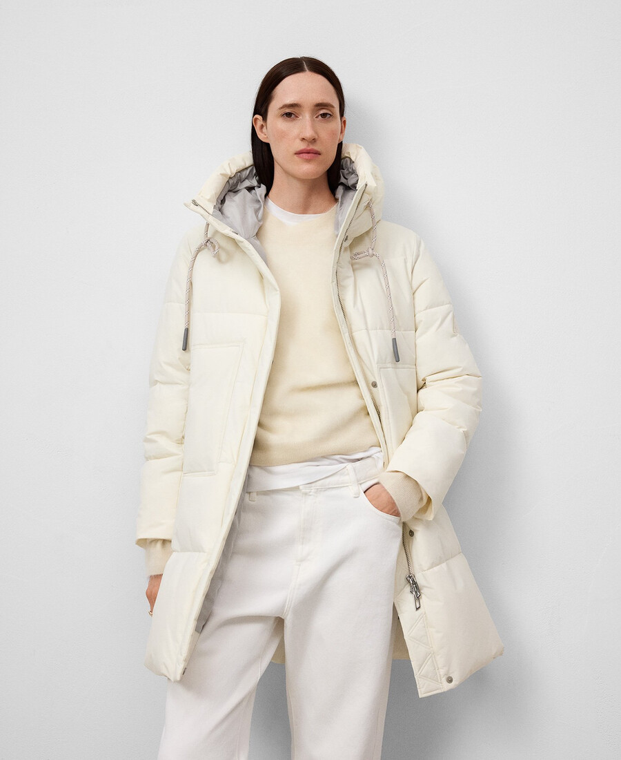 cappotto lungo imbottito donna