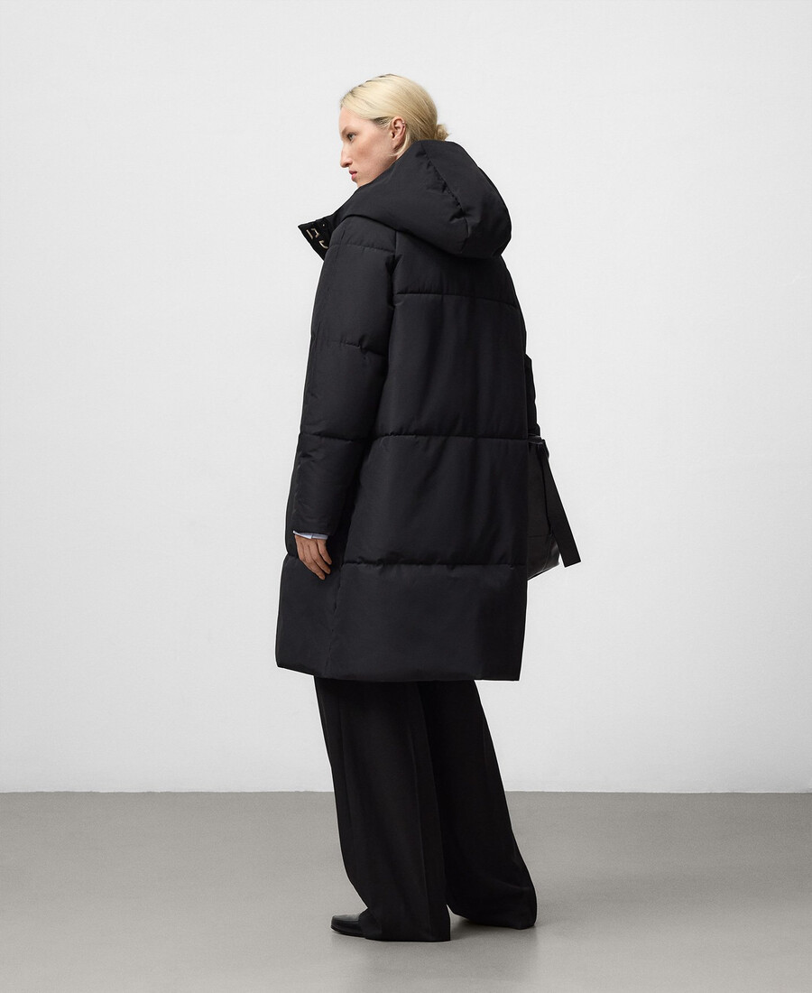 cappotto lungo imbottito donna