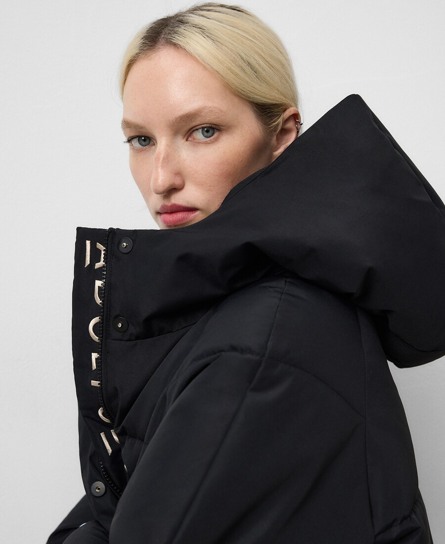 cappotto lungo imbottito donna