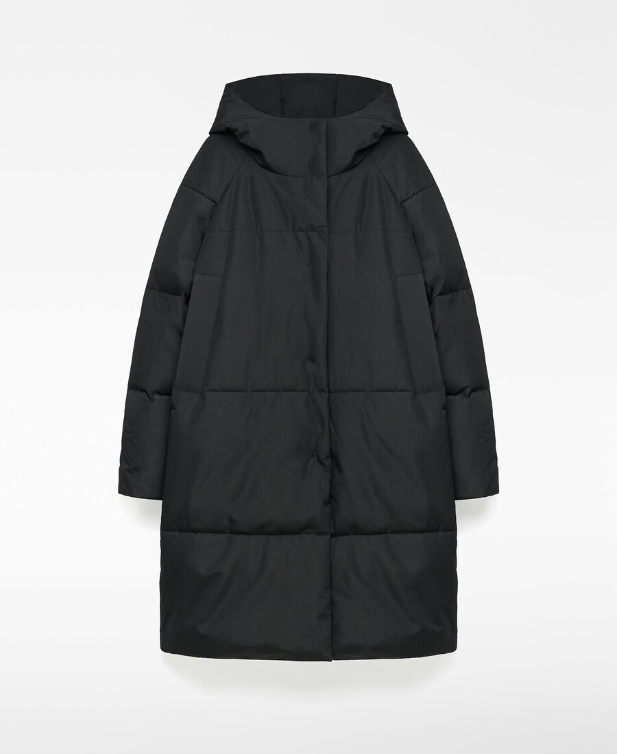 cappotto lungo imbottito donna
