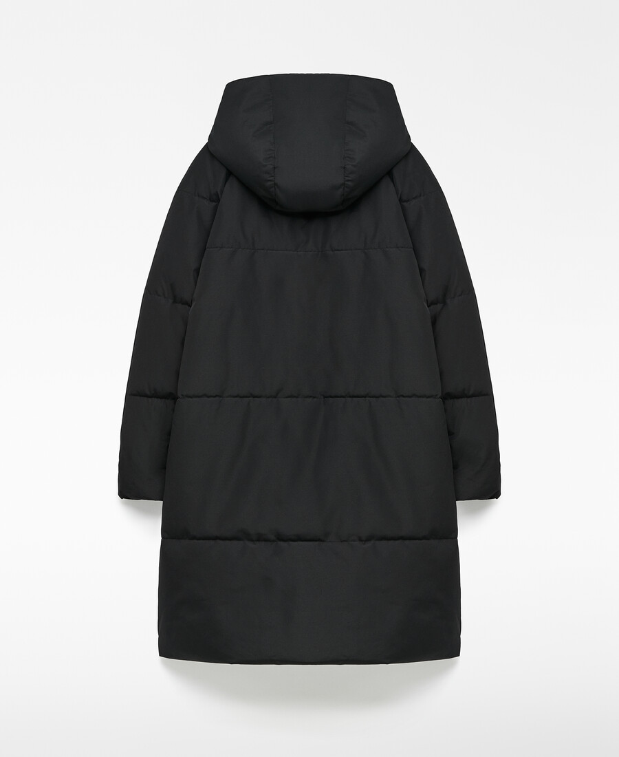cappotto lungo imbottito donna