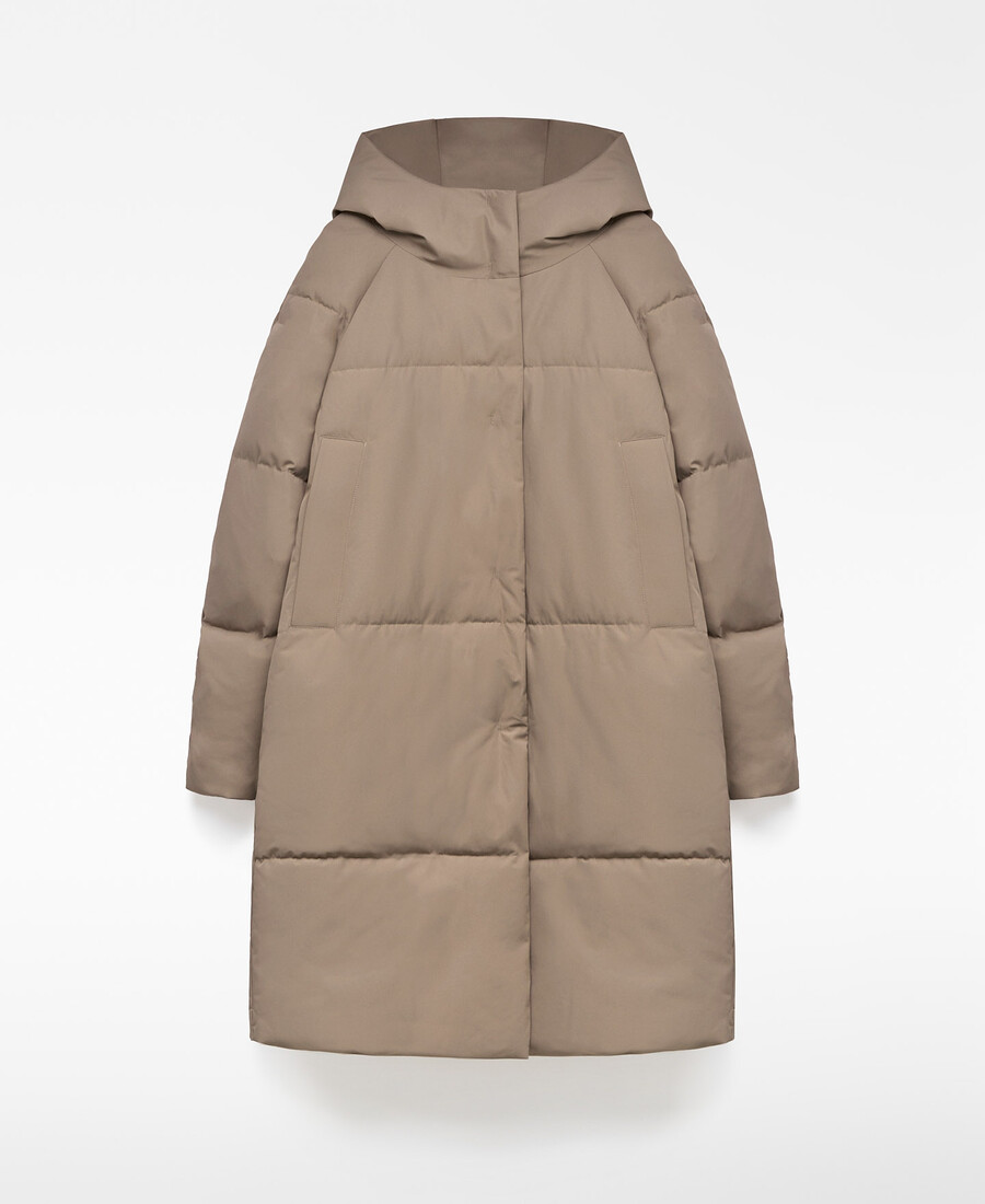 cappotto lungo imbottito donna