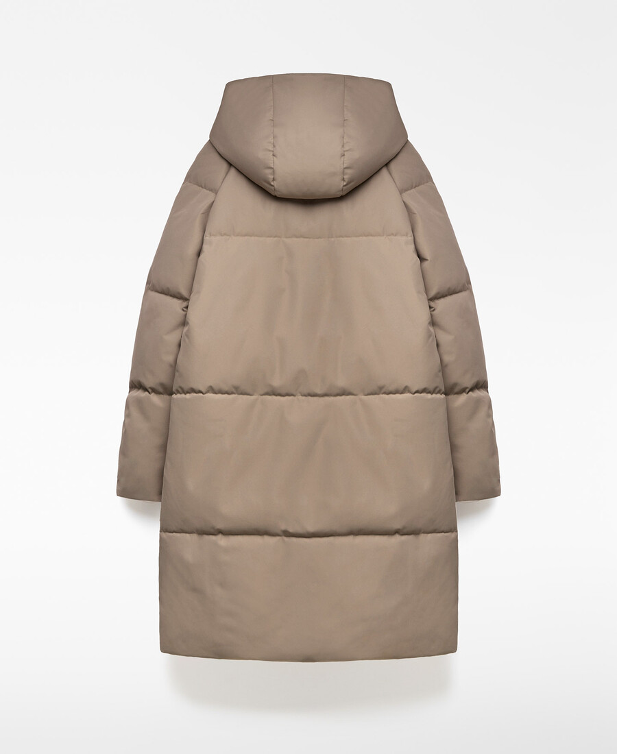 cappotto lungo imbottito donna