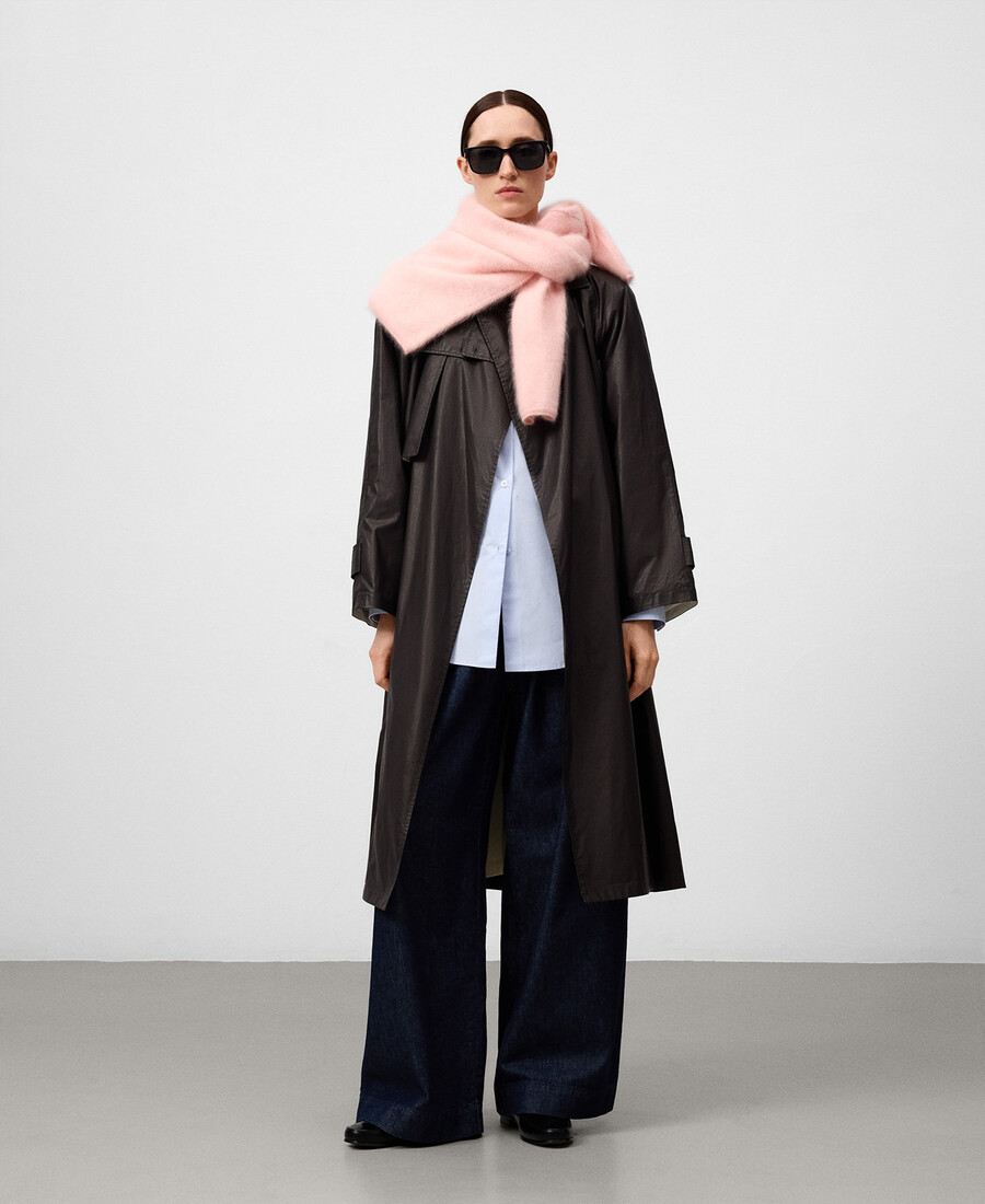 trench doppio revers donna