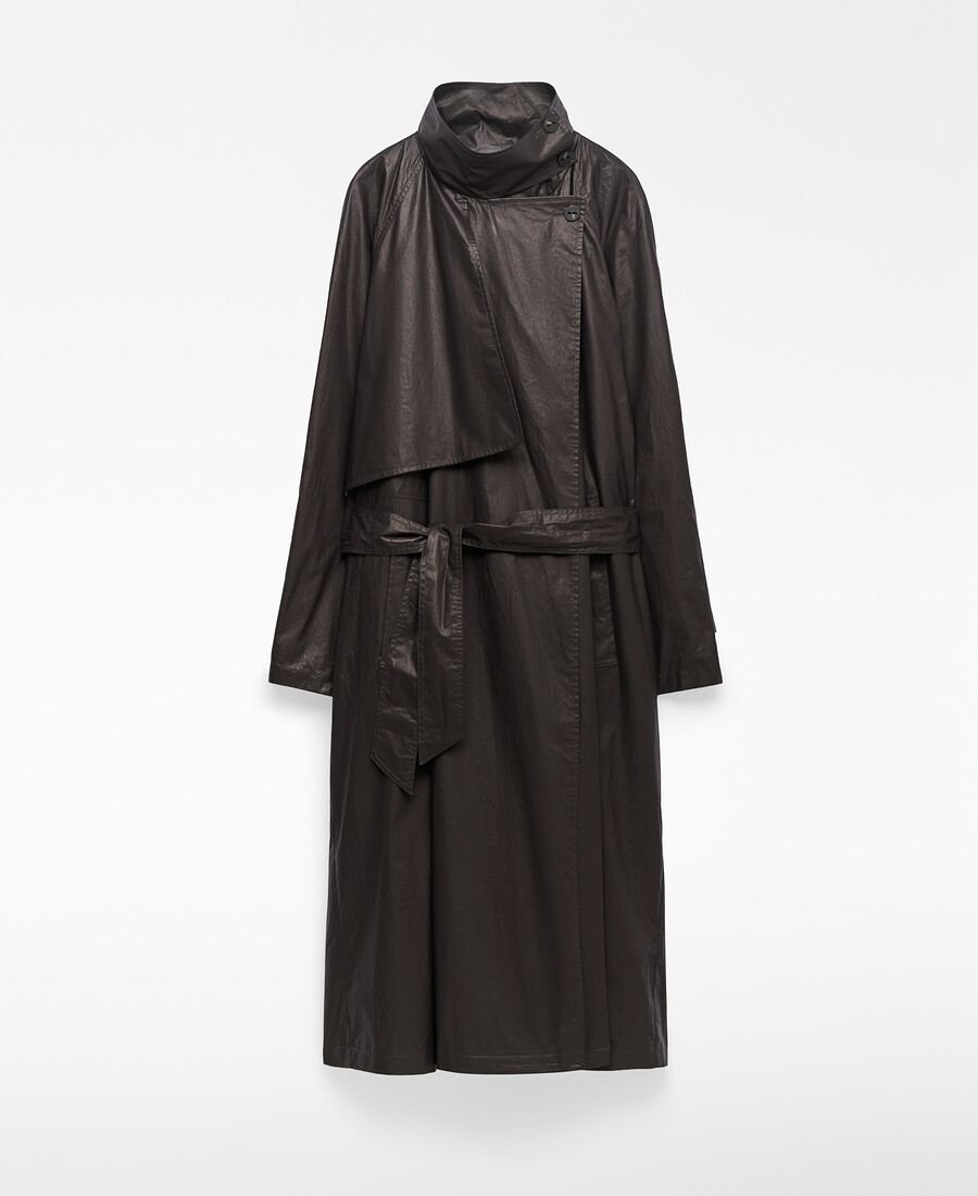 trench doppio revers donna