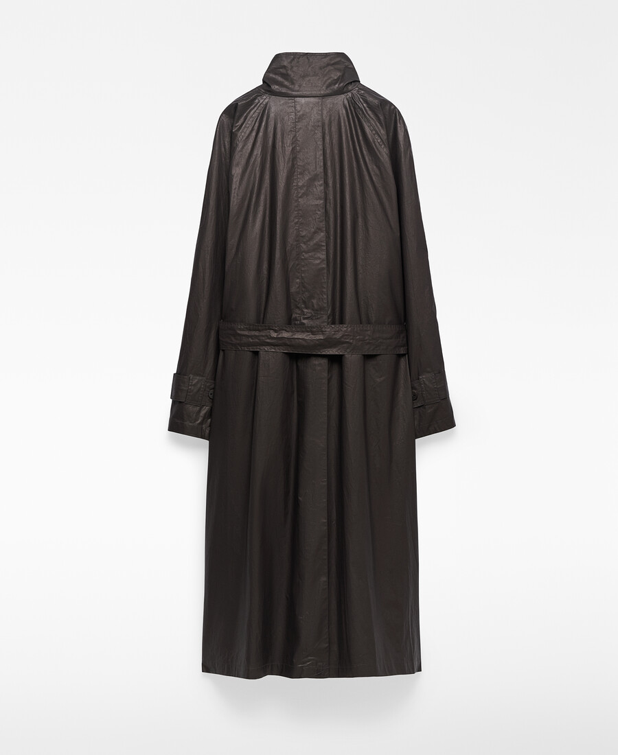 trench doppio revers donna