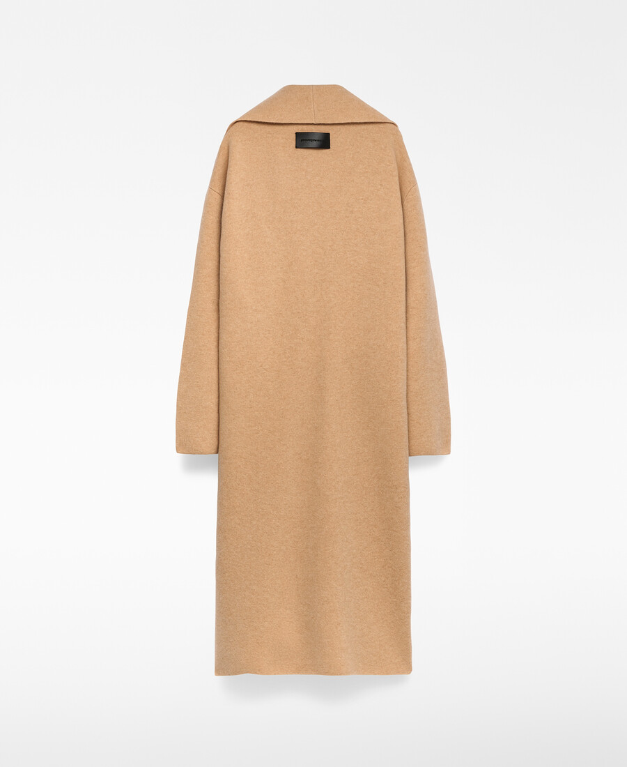 cappotto donna double face in lana