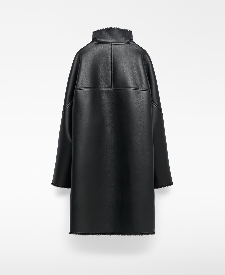 cappotto incrociato non in pelle da donna