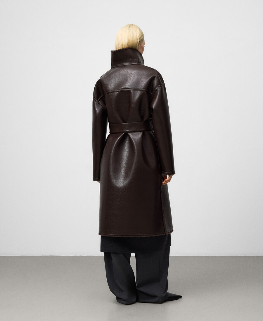 cappotto double face non in pelle da donna