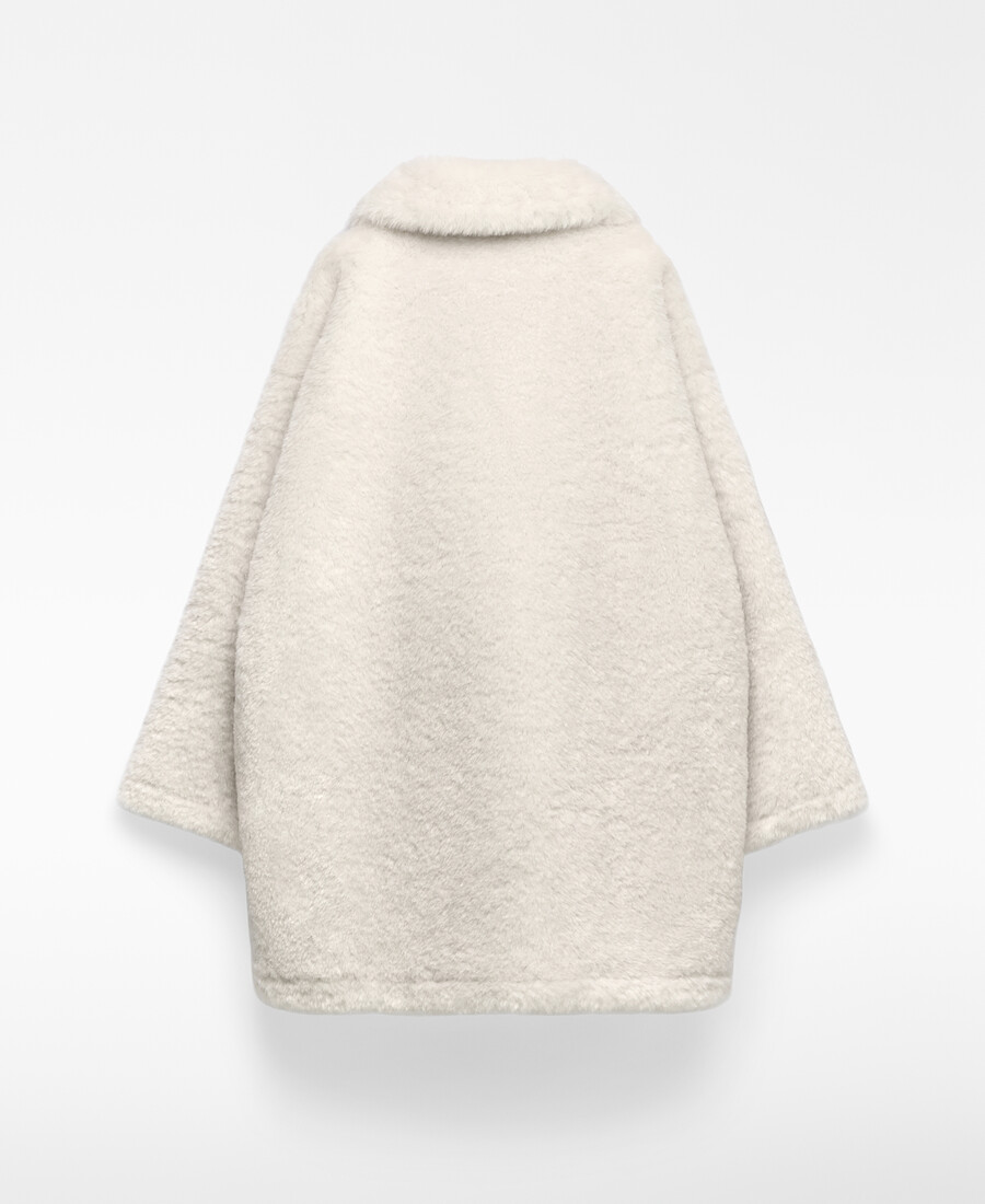cappotto in pelliccia sintetica da donna