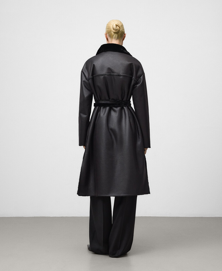 cappotto double face non in pelle da donna