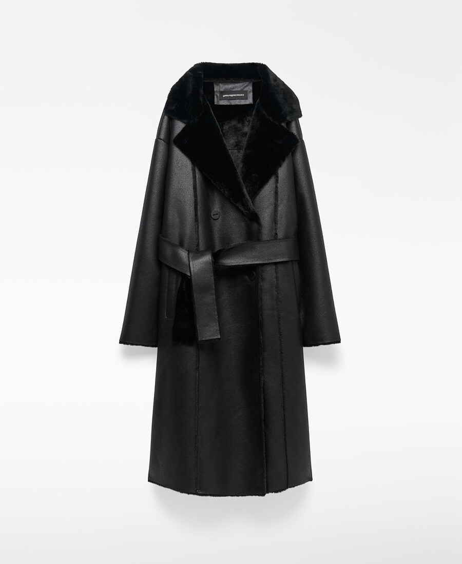 cappotto double face non in pelle da donna