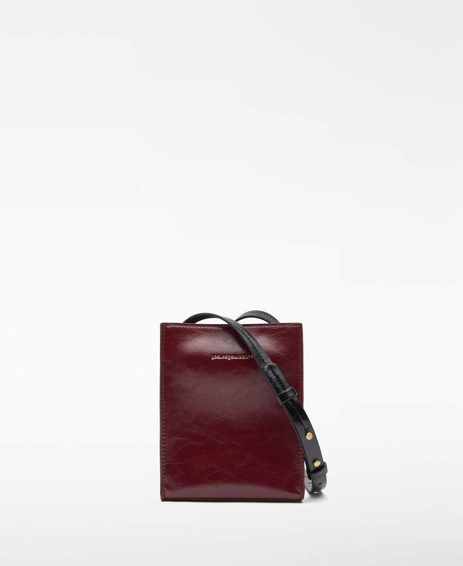 piccola borsa a tracolla da donna non in pelle
