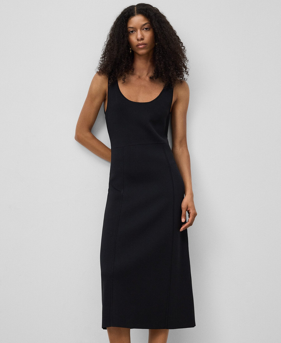 abito midi in maglia da donna