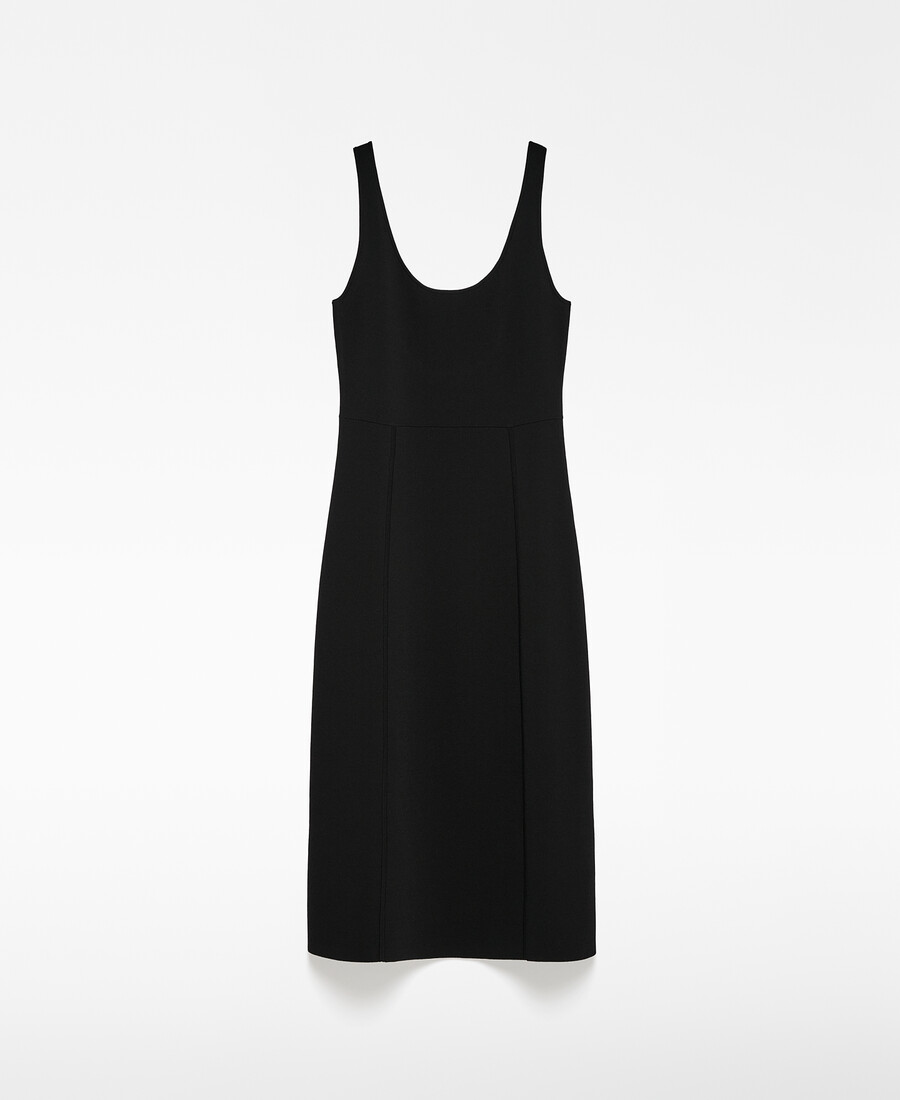 abito midi in maglia da donna