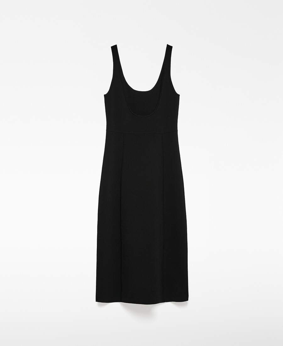 abito midi in maglia da donna