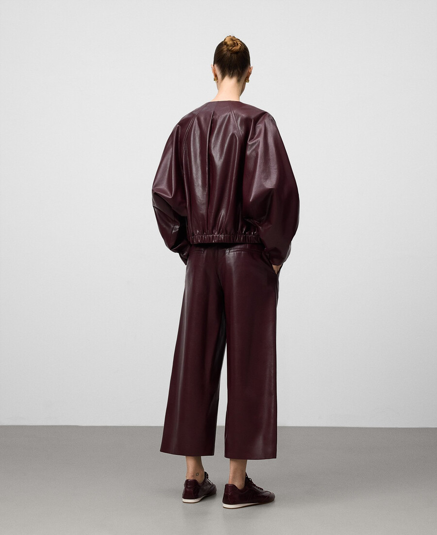 giubbotto bomber in pelle e non pelle da donna