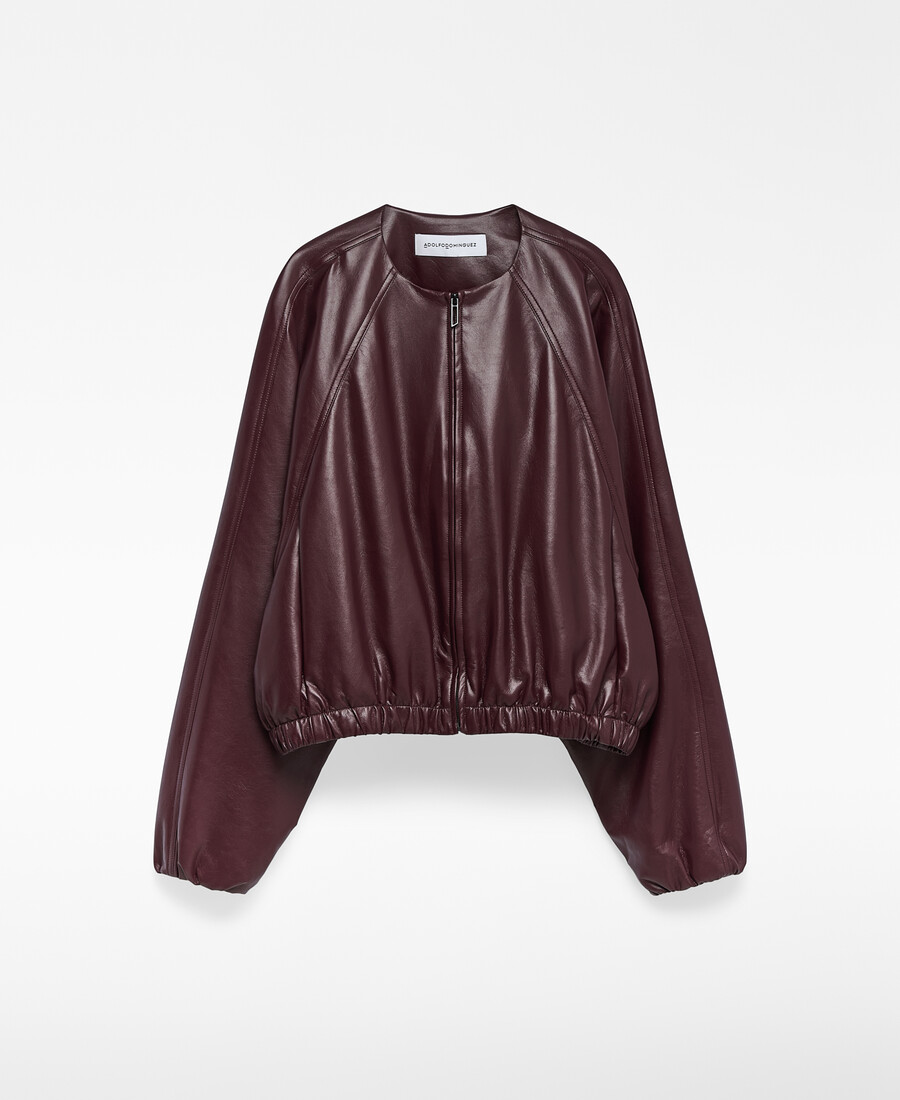 giubbotto bomber in pelle e non pelle da donna