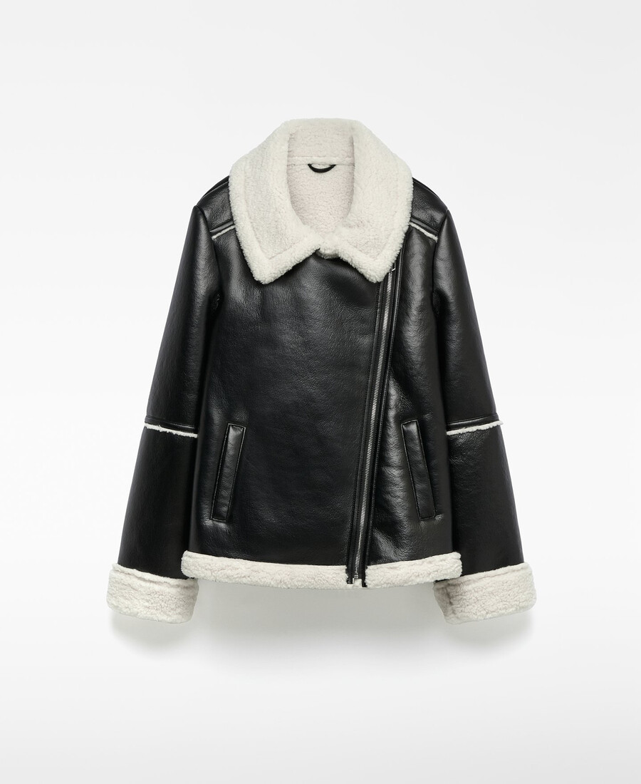 giacca double face non in pelle da donna