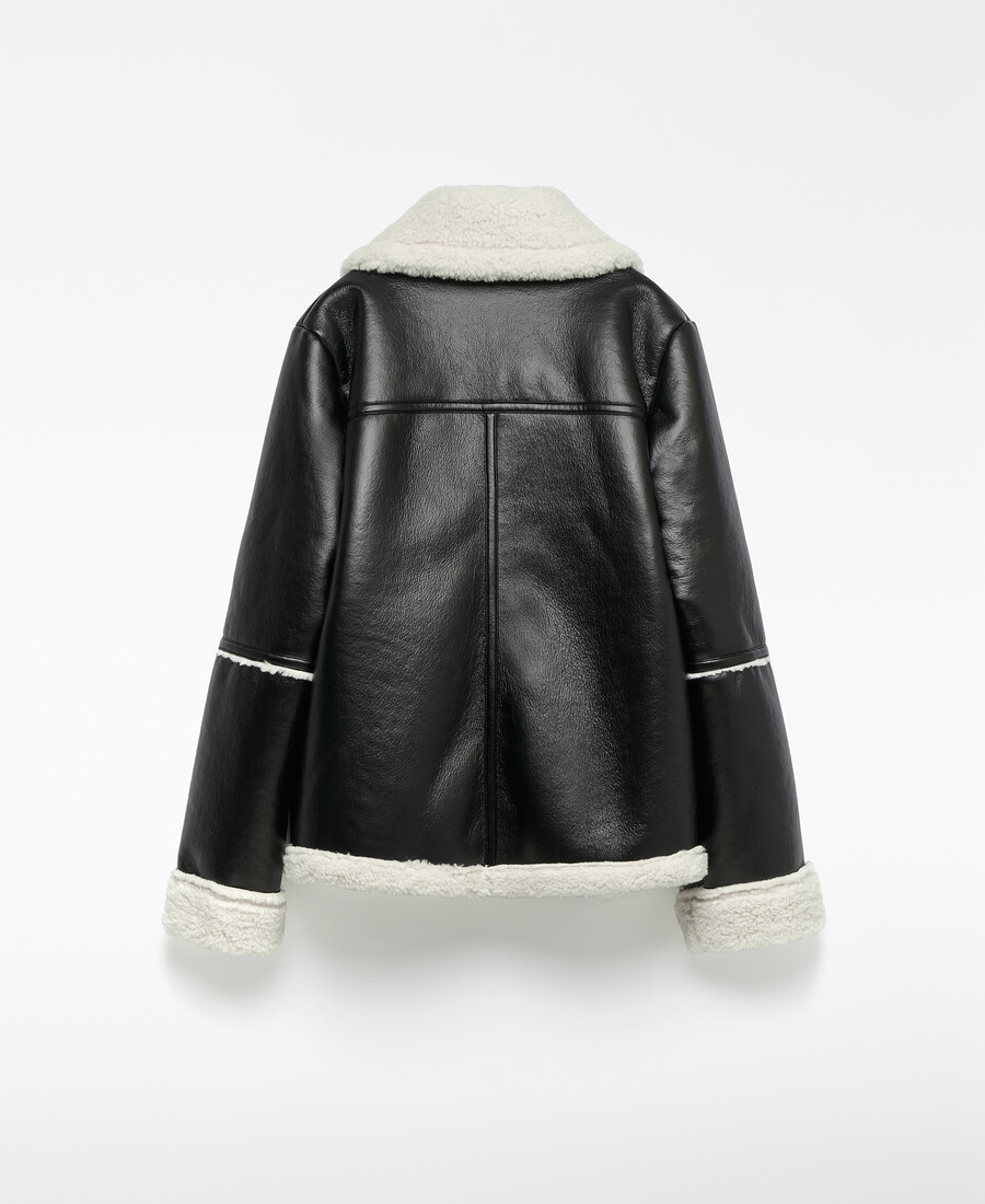 giacca double face non in pelle da donna