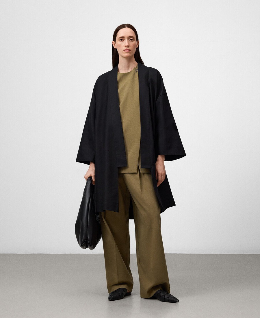 kimono con giogo espandibile donna