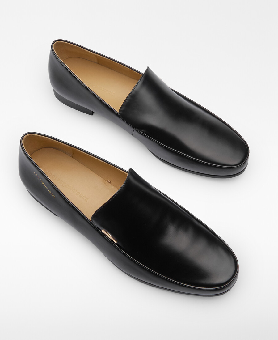 mocassino in pelle da donna