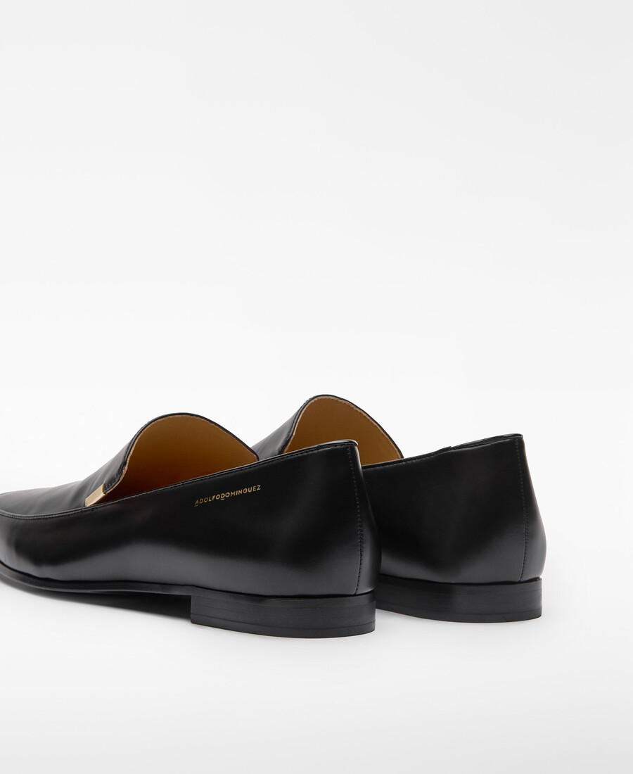 mocassino in pelle da donna