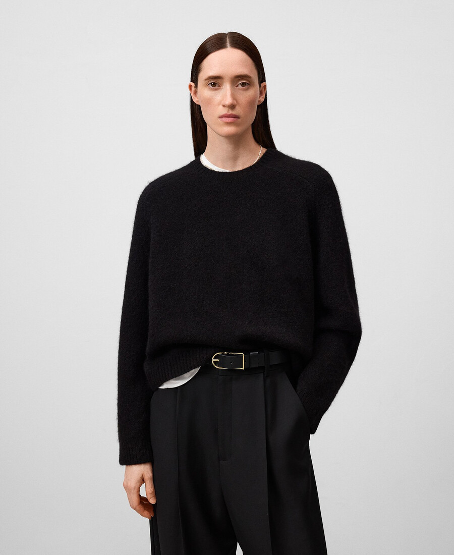 maglione girocollo da donna