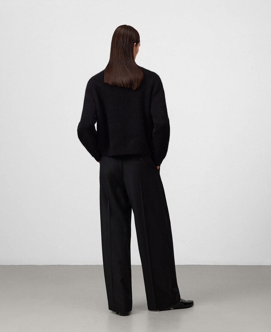 maglione girocollo da donna