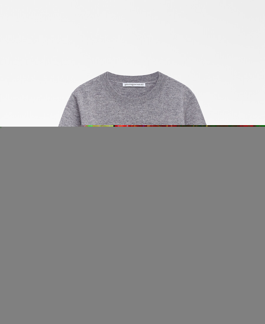 maglione donna in lana a manica corta