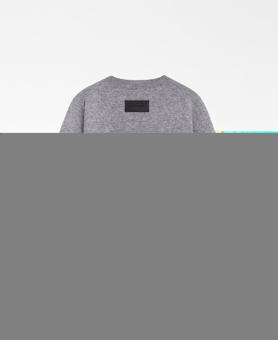 maglione donna in lana a manica corta