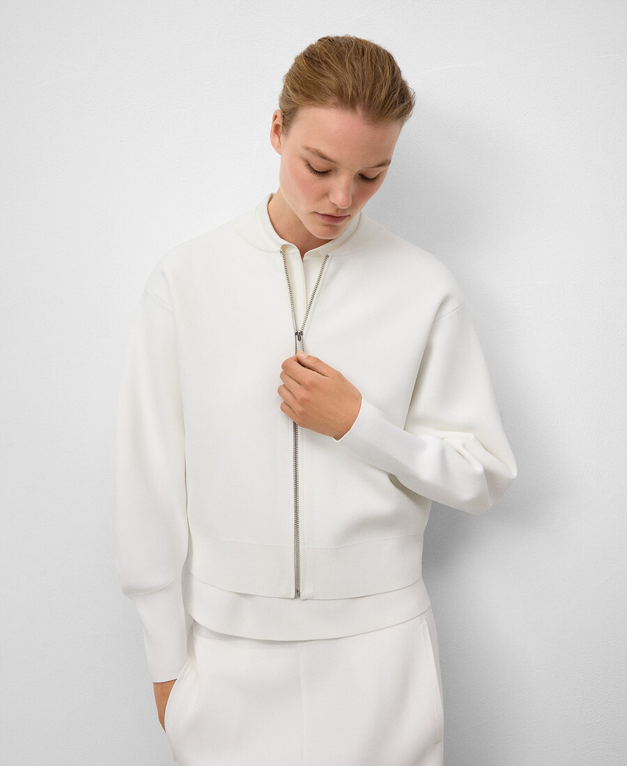 bomber in maglia da donna